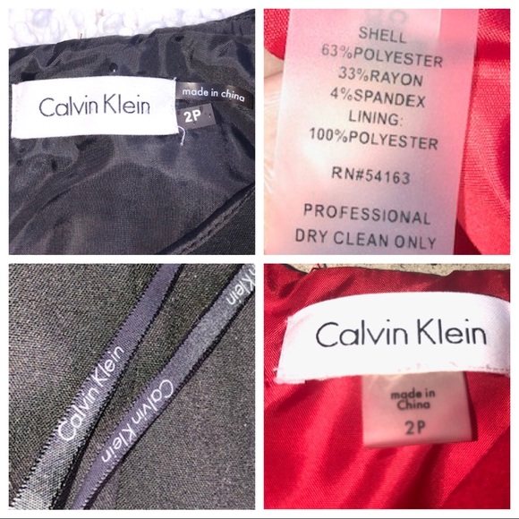 Calvin Klein Petite Dresses black | red - Picture 6 of 13